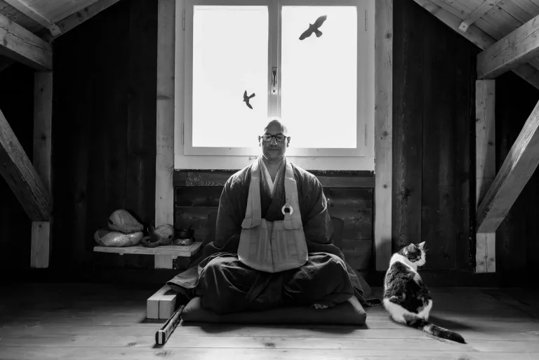 Zen Master at the Honora Zen Monastery in Switzerland