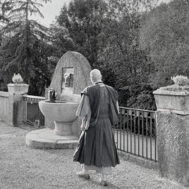 Meditation Luzern im Friedhof Friedental mit Zen Mönch Marcel Reding