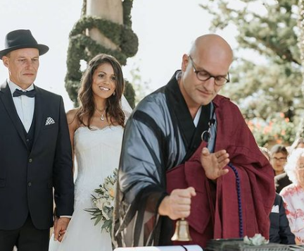 Wedding Speaker Italy Villa Balbianello Lake Como Zen Monk Marcel Reding