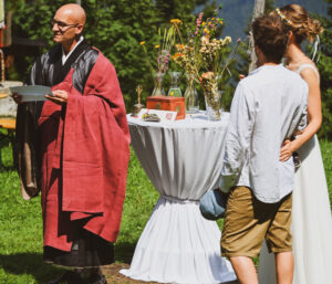 Abbot reding wedding speaker switzerland | honora zen monastery