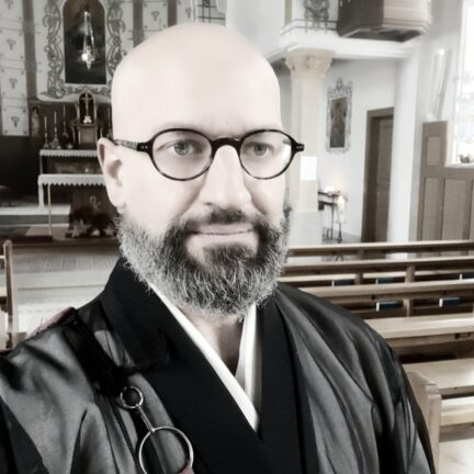 Abbot Reding funeral orator in Switzerland für the Non-denominational funeral