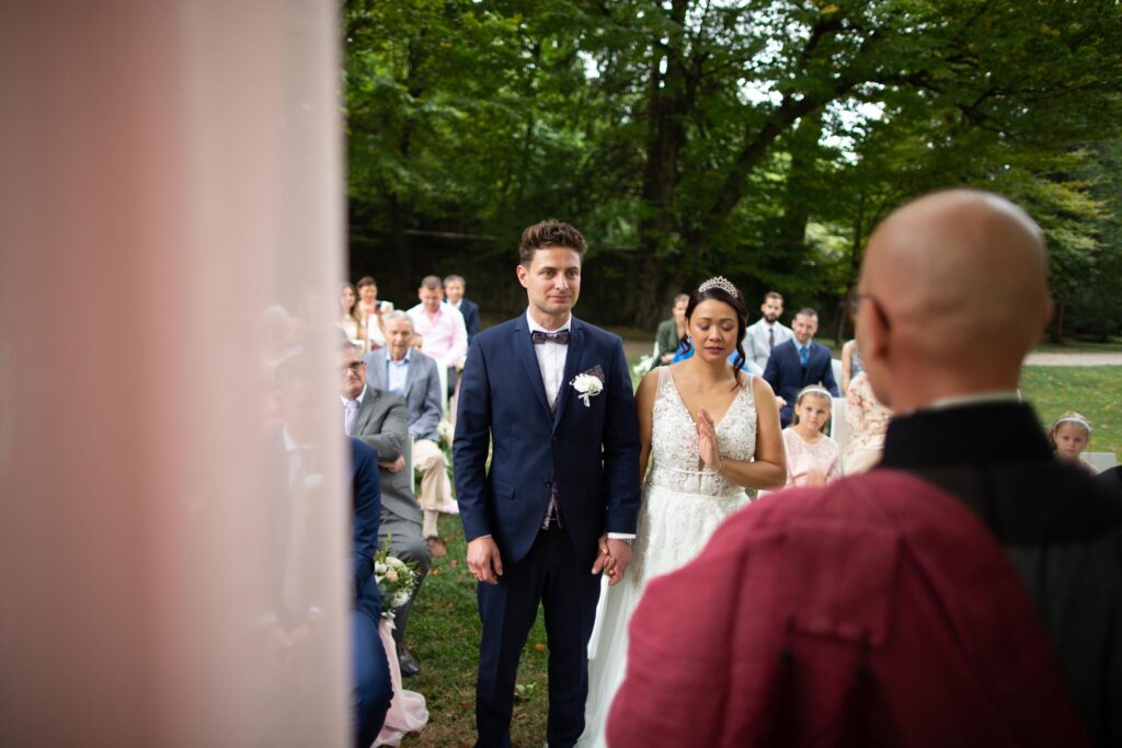 Wedding ceremony in italy with abbot reding from switzerland | honora zen monastery