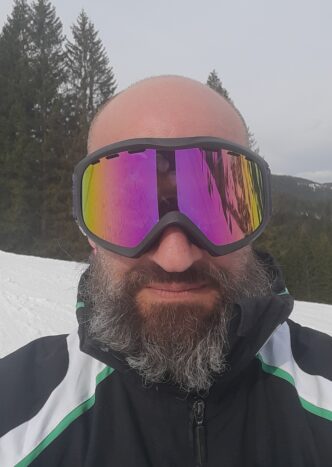 Skiing Zen Master from Switzerland