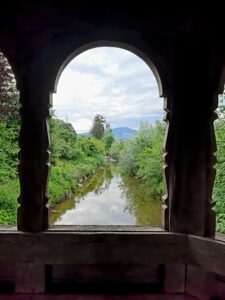 Pilgerweg beim honora zen kloster | honora zen monastery