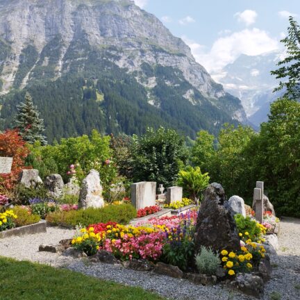Funeral Service Swiss Alps Abbot Reding scatter Ashes Grindelwald Jungfraujoch