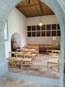 Christian Zen Meditation Peace Chapel Reichenburg with Zen-Master Marcel Reding