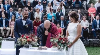 Hochzeitsredner Sarnen Abt Reding im Meditationszentrum Honora Zen Kloster mit Zen Mönch Abt Reding