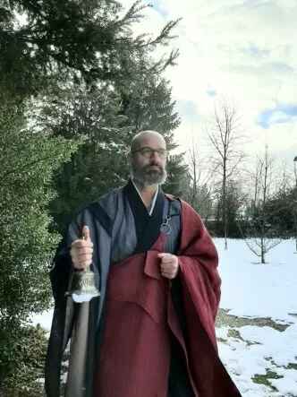 Abbot Reding swiss zen monk from the Honora Zen Monastery is your funeral orator