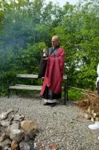 Farewell ceremony speaker abbot reding | honora zen monastery