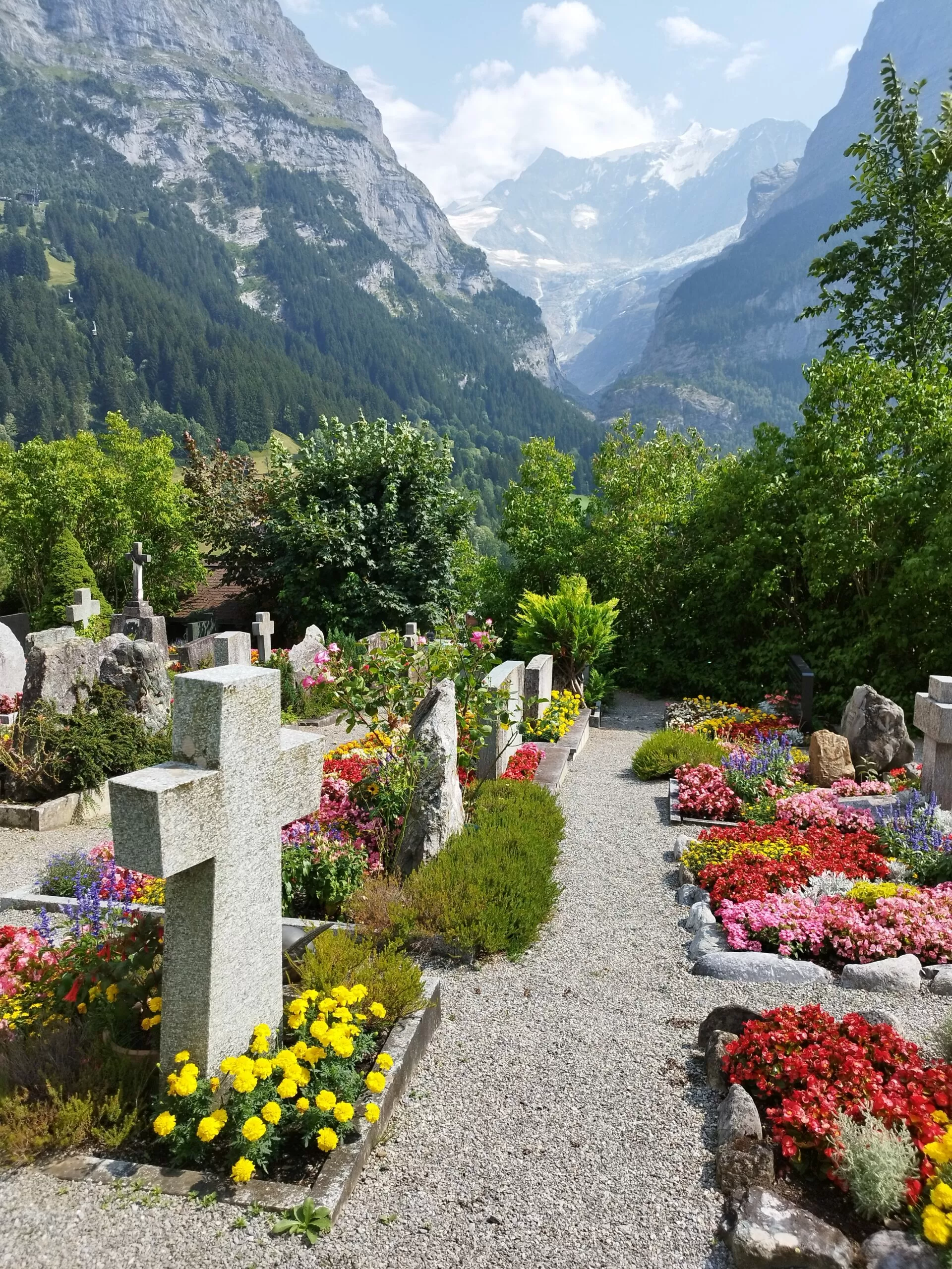 Funeral service swiss alps abbot reding scatter ashes grindelwald jungfraujoch | honora zen monastery